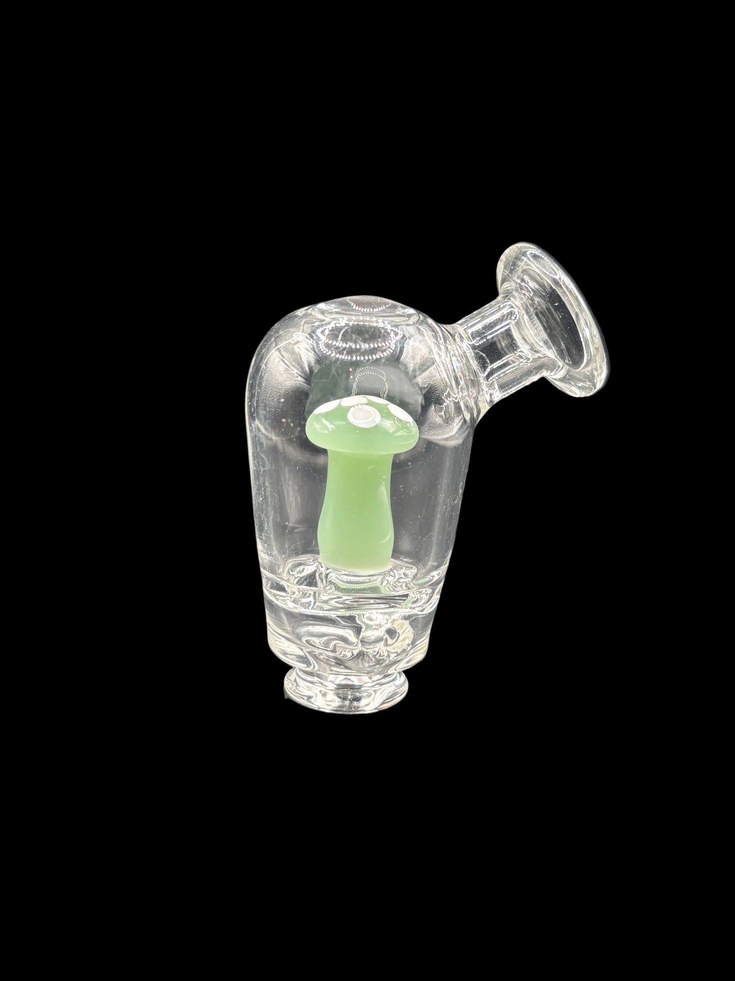 Puffco Pivot Mushroom Mouthpiece with Bottom Carb