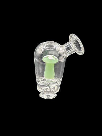 Puffco Pivot Mushroom Mouthpiece with Bottom Carb