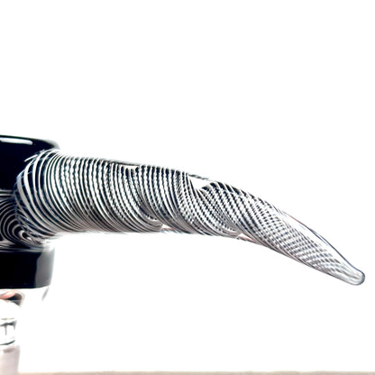 14mm XL HITTN Glass Spiral Tailed Deep Bowl w/Glass Screen