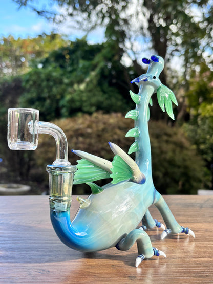 Dragon Dab rig and Bong Set with Shockproof Case