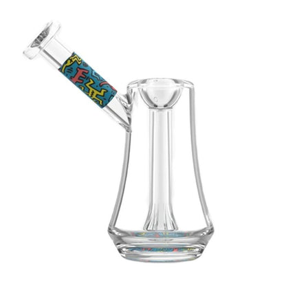 Bubbler by Keith Haring (Blue Glass)