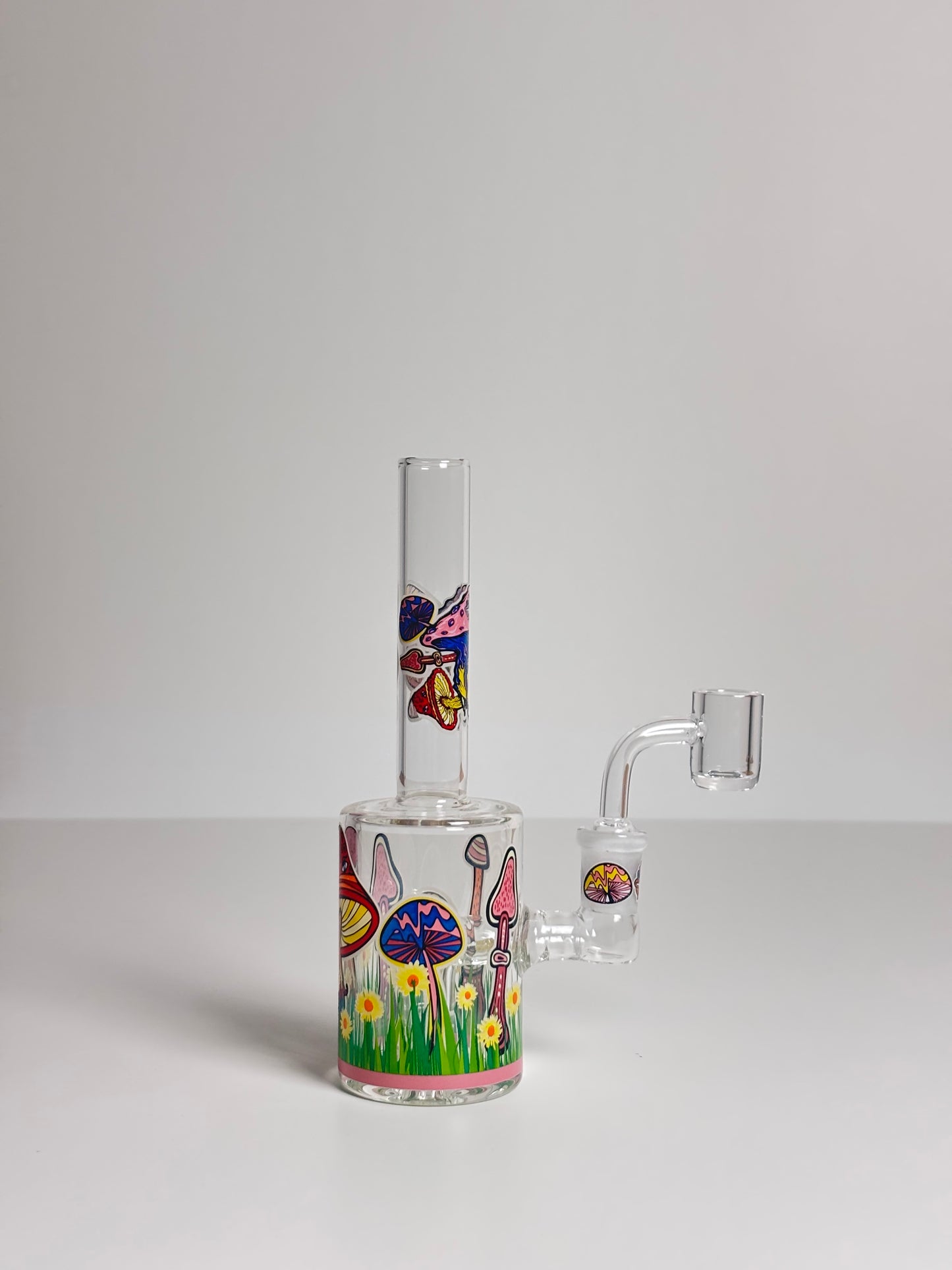 The GlowShroom Small Travel Bong