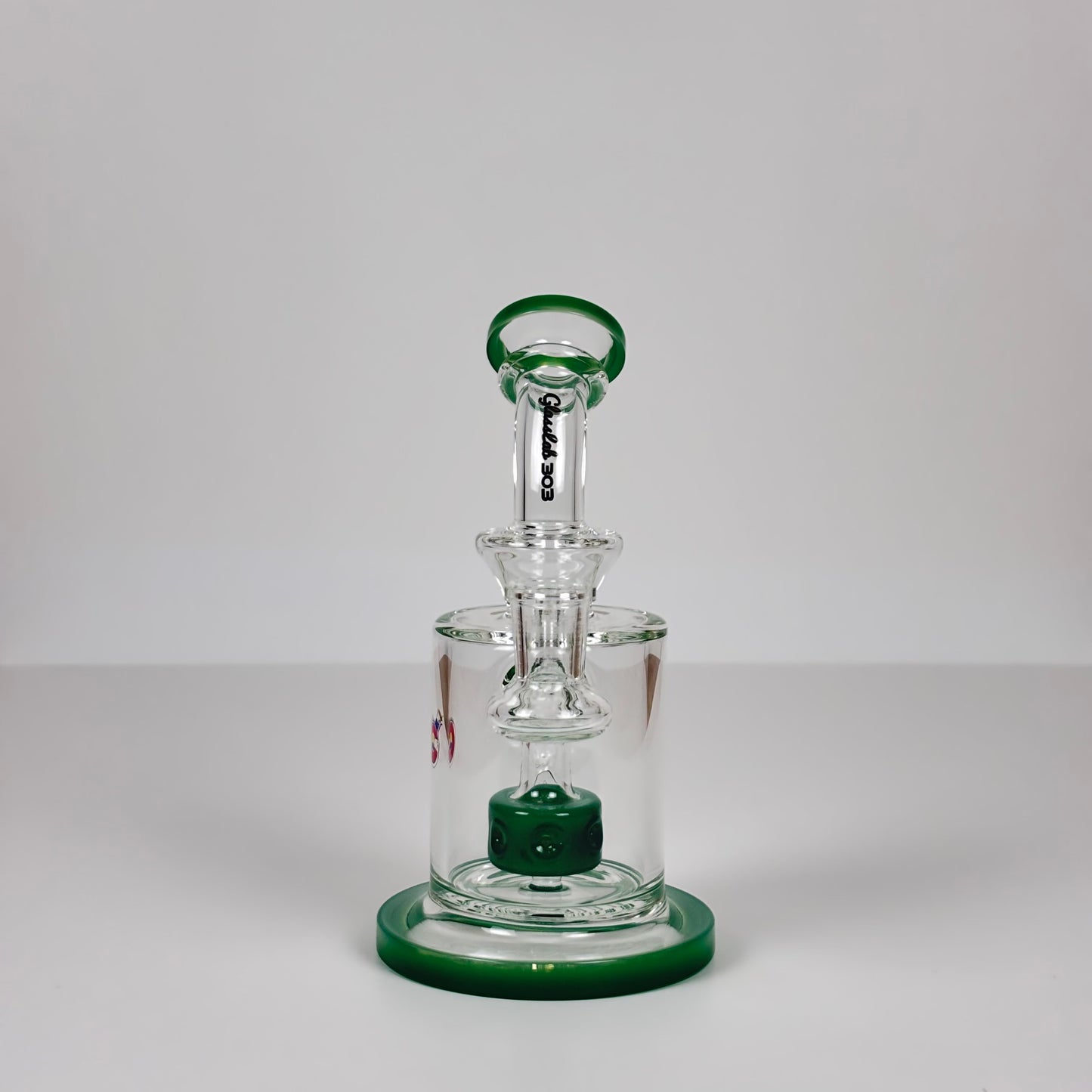 GlassLabs 303 Fixed Downstem Percolator Dab Rig