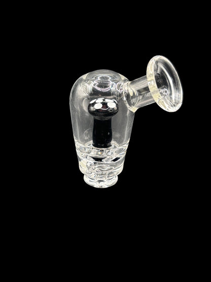 Puffco Pivot Mushroom Mouthpiece with Bottom Carb