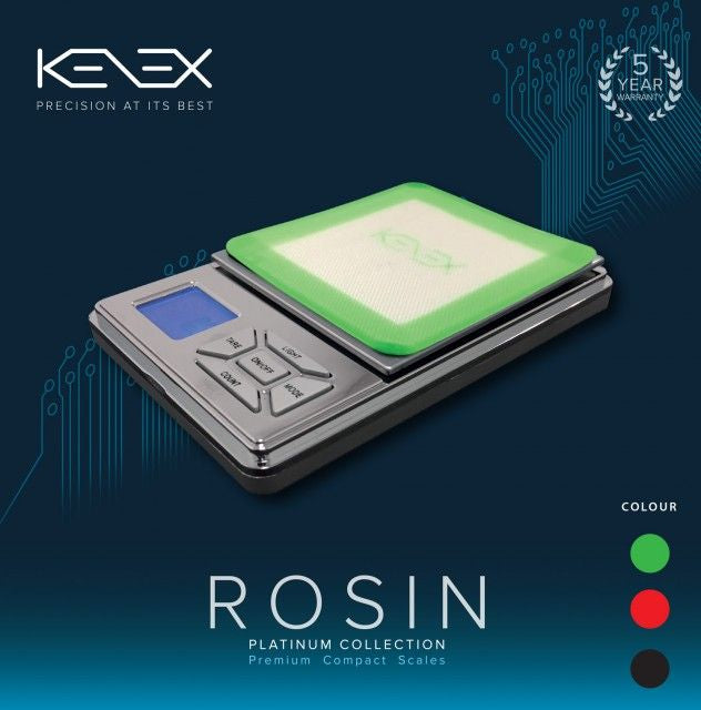 Rosin Precision Digital Scales by Kenex (Platinum collection)