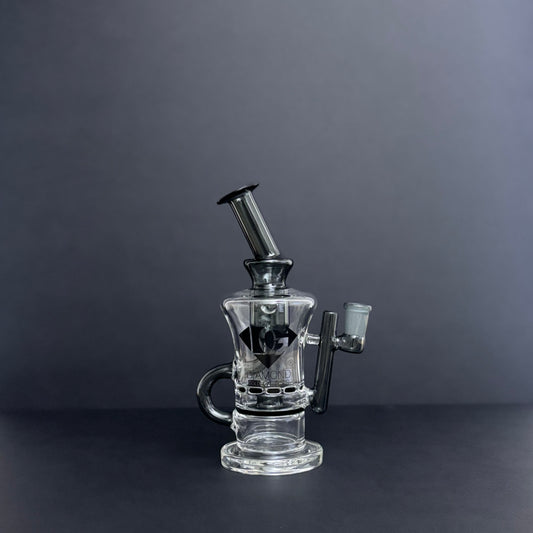Diamond Gold Glass Incliner Rig