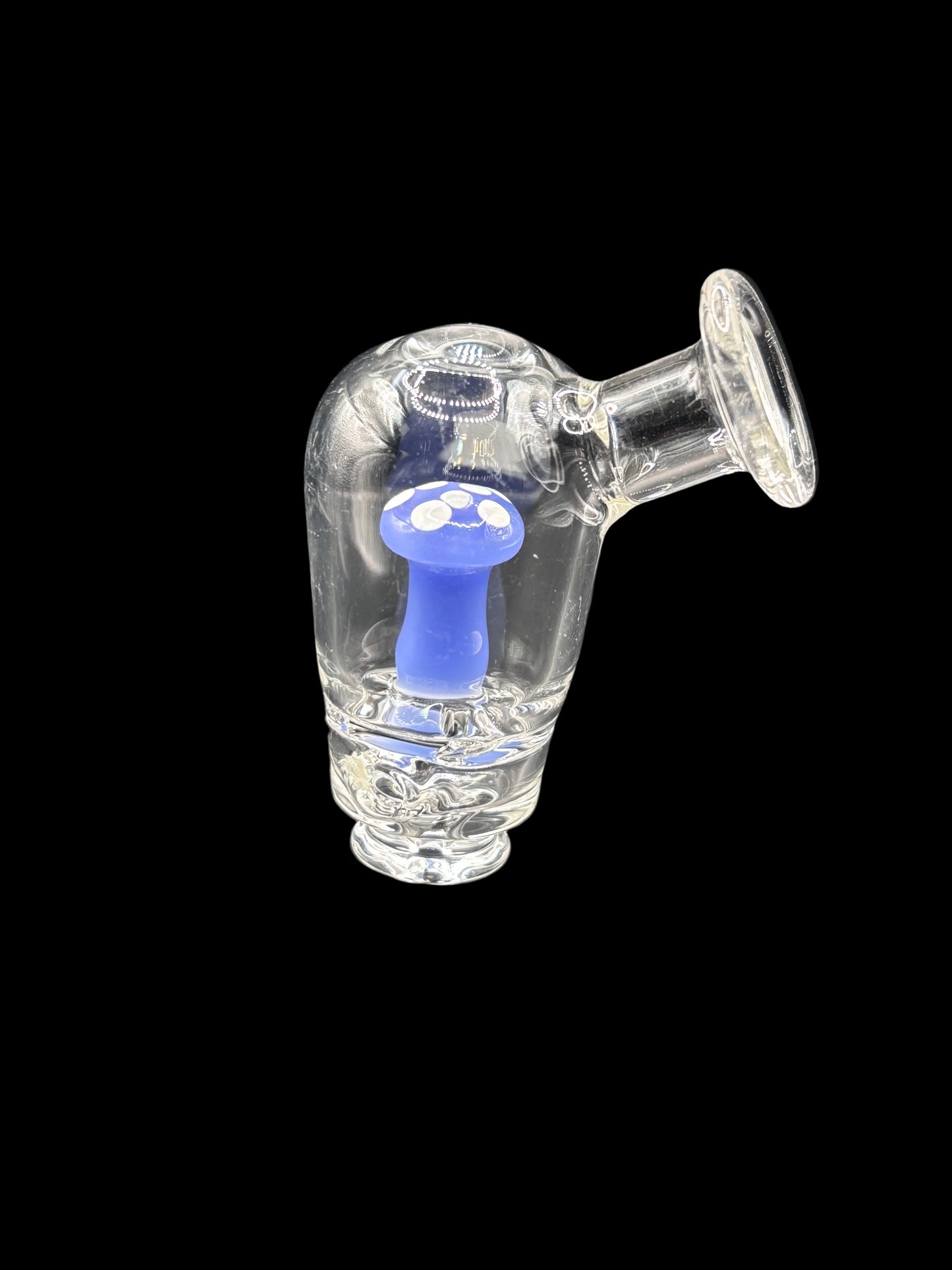 Puffco Pivot Mushroom Mouthpiece with Bottom Carb