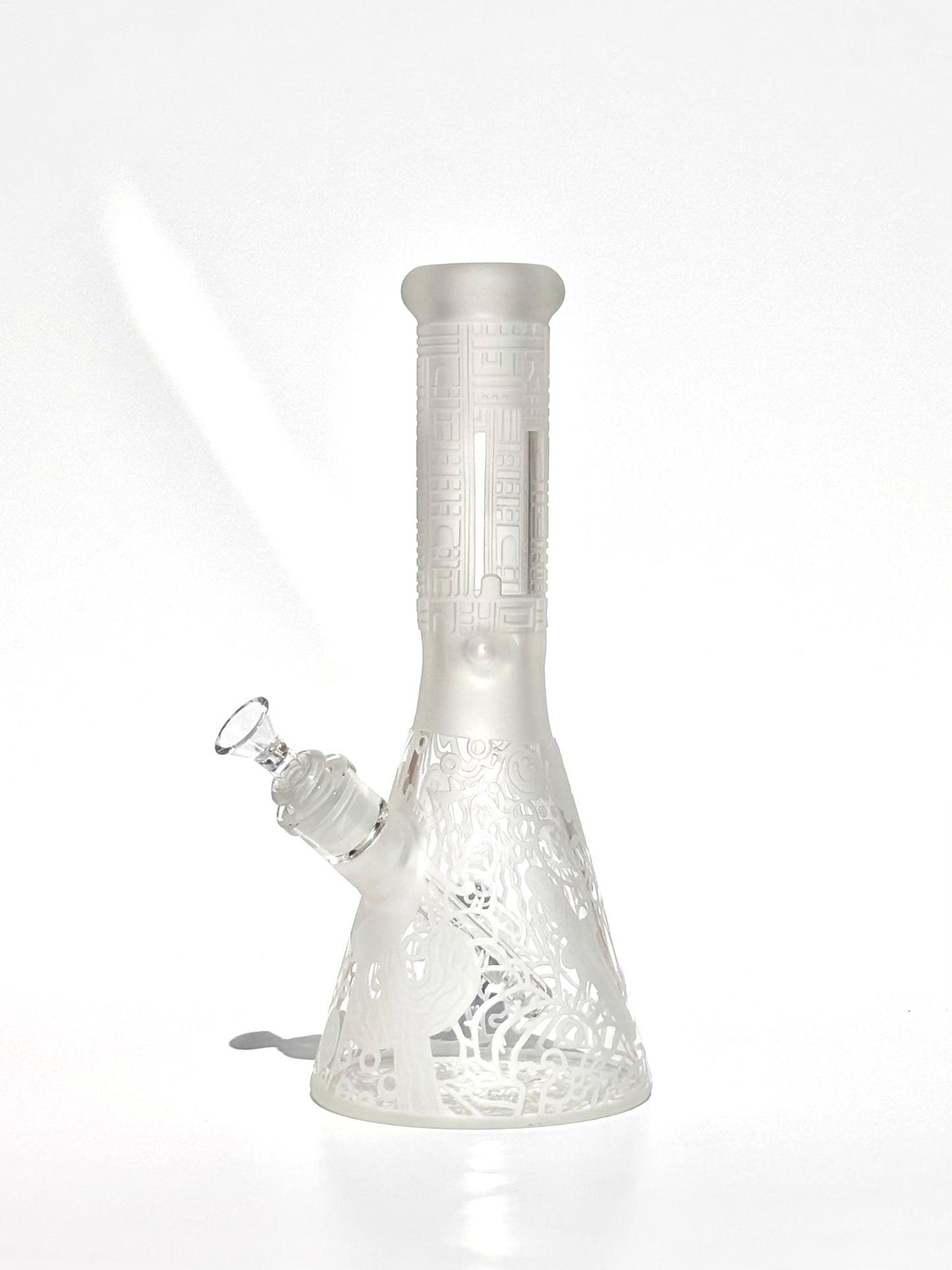 Doodle SandBlasted Beaker Bong