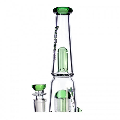 14” Phoenix Star Twin Diffuser Recycler Bong with Shower Head Percolator