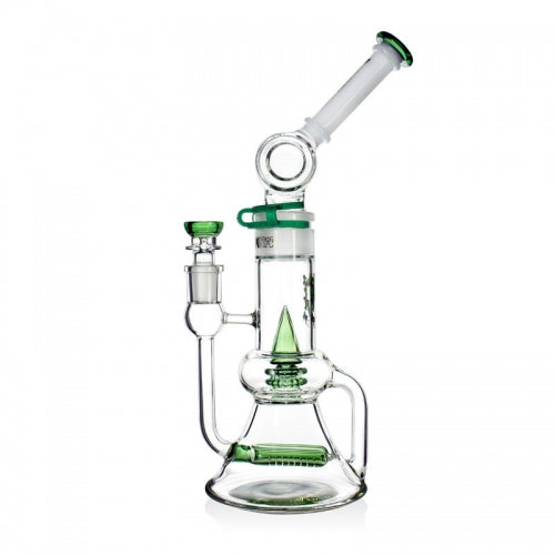 PhoenixStar Customisable 12.5” Double Inline and Spiked Showerhead Percolator Bong