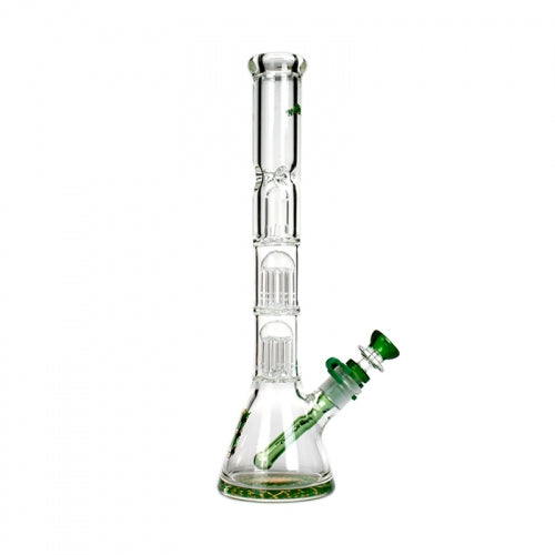 PhoenixStar Percolator Bong Double 8 Tree Arms Perc 13 Inches