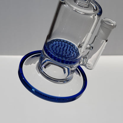Single Honeycomb Percolator Bong/Rig w/Disc Base
