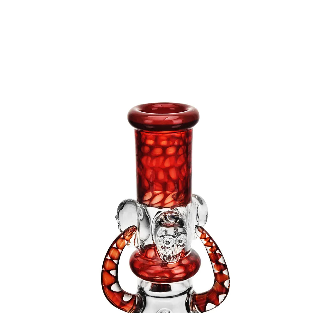 EG Glass Evil Eyes Beaker Bong