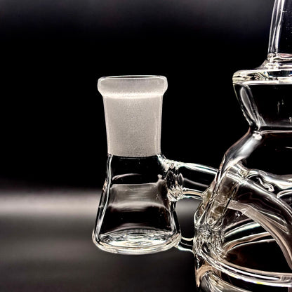 Hollow Globe Percolated Recycler Dab Rig