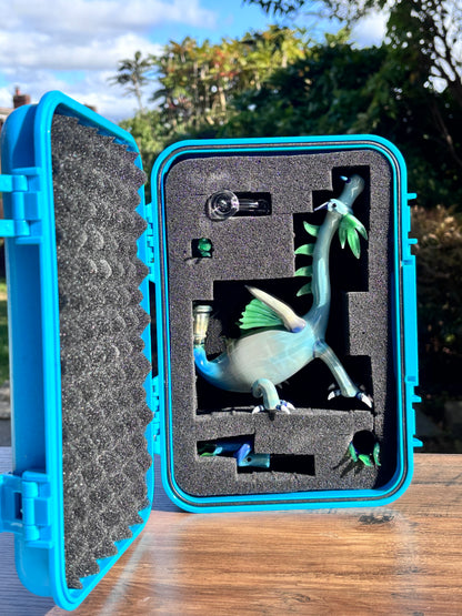 Dragon Dab rig and Bong Set with Shockproof Case