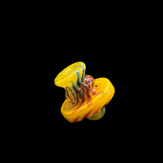 Wig Wag Carb Cap American Glass Rod