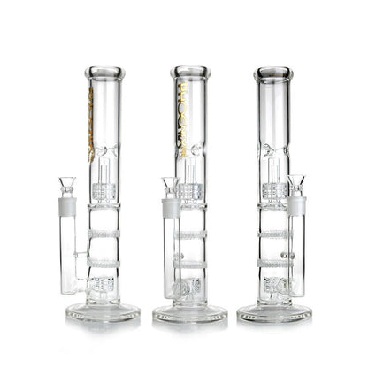 Phoenixstar Double HoneyComb & Double Matrix Percolator Bong